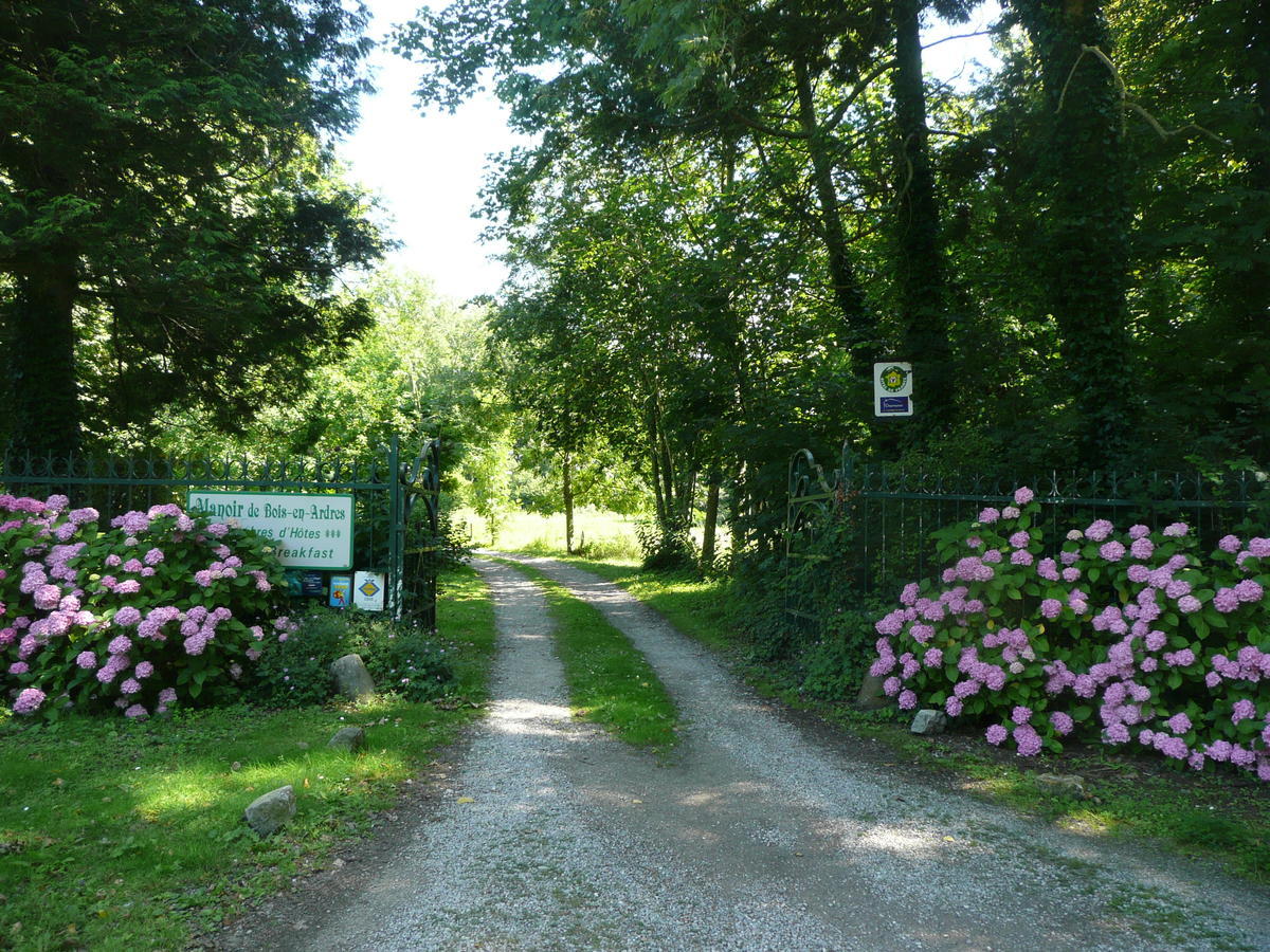 Bed and Breakfast Manoir De Bois En Ardres Экстерьер фото